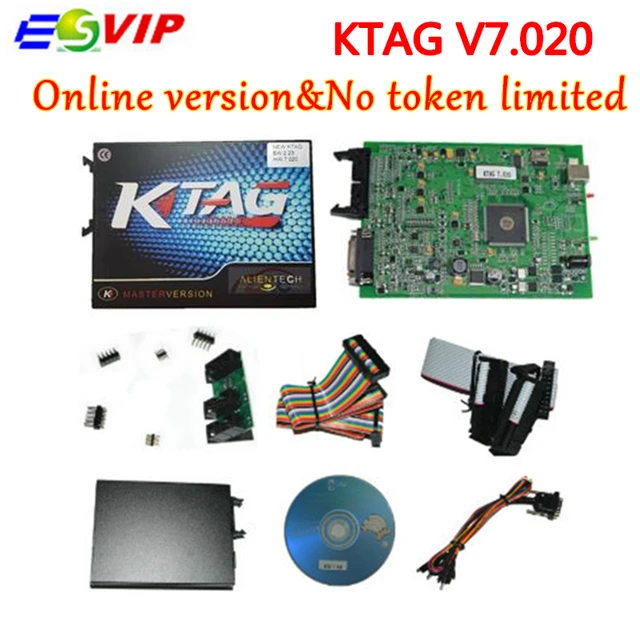 US $61 28 5% OFF|New arrival KTAG 7 020 ECU tuning tools Chip KTAG V7 020 V2 23 Master KTAG ecu programer testing tool -in Car Diagnostic Cables &