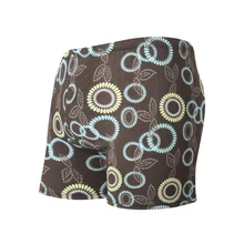 Для мужчин мужской подсолнечника Цветочный принт воды Плавание одежда Плавание шорты Плавание ming Мужские Шорты для купания Боксер Брюки Плавание костюм трусы ванный комплект пляжная одежда