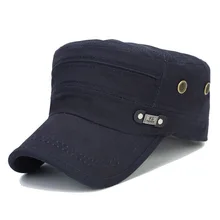 Высокая мужская и женская армейская Кепка с плоским козырьком, шляпа из хлопка, военная, винтажная, дышащая, для улицы, DOG88