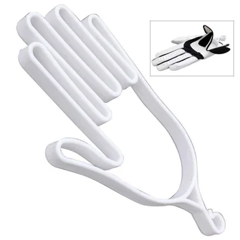 

1pc HOT Golf Gloves Holder Sports Golfer Tool Gear Plastic Rack Dryer Hanger Stretcher