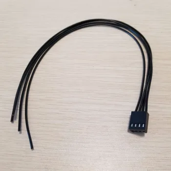 

10pcs/lot Dupont Adapter Plug 4Pin to 4 x DIY Cable Data Power Floppy Cable for PC DIY Black 25cm