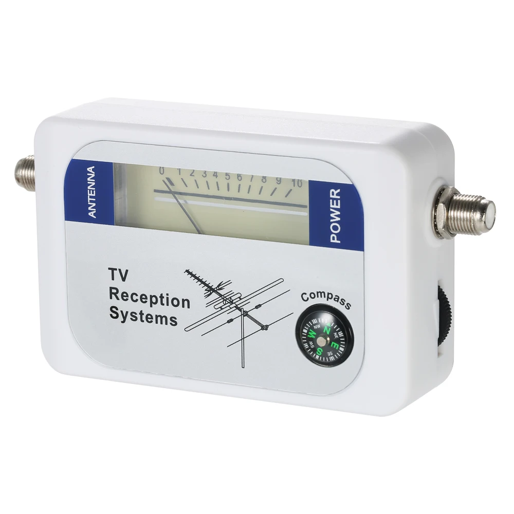 

DVB-T Mini TV Antenna Satellite Signal Finder Meter Satellite Signal Finder Satellite Finder Satellite Signal Meter with Compass