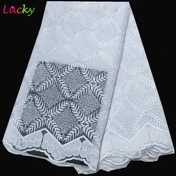 

New arrival french lace fabric white lace fabric for party dress African lace fabric high quality lace 2019