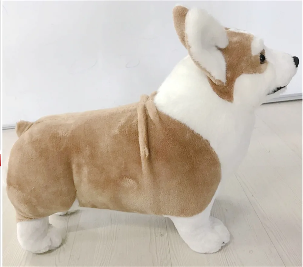 Plush Corgi Dog Toys Cute Lovely Animals Dogs Doll Kids Gifts 50cm 20inch 6