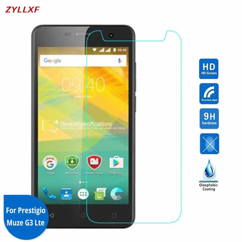 

For Prestigio Muze G3 LTE Tempered Glass Screen Protector Film 5.0 in 9H 2.5D Safety Film For PSP3511DUO PSP 3511 DUO MuzeG3 LTE
