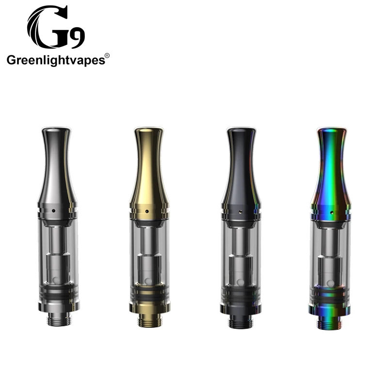 5 шт./упак. Greenlightvapes G9 G10 КБР распылитель топ воздуха 0,5 мл Vape картридж Керамика бак катушки Vapor 510 Ecig для prehead ручка