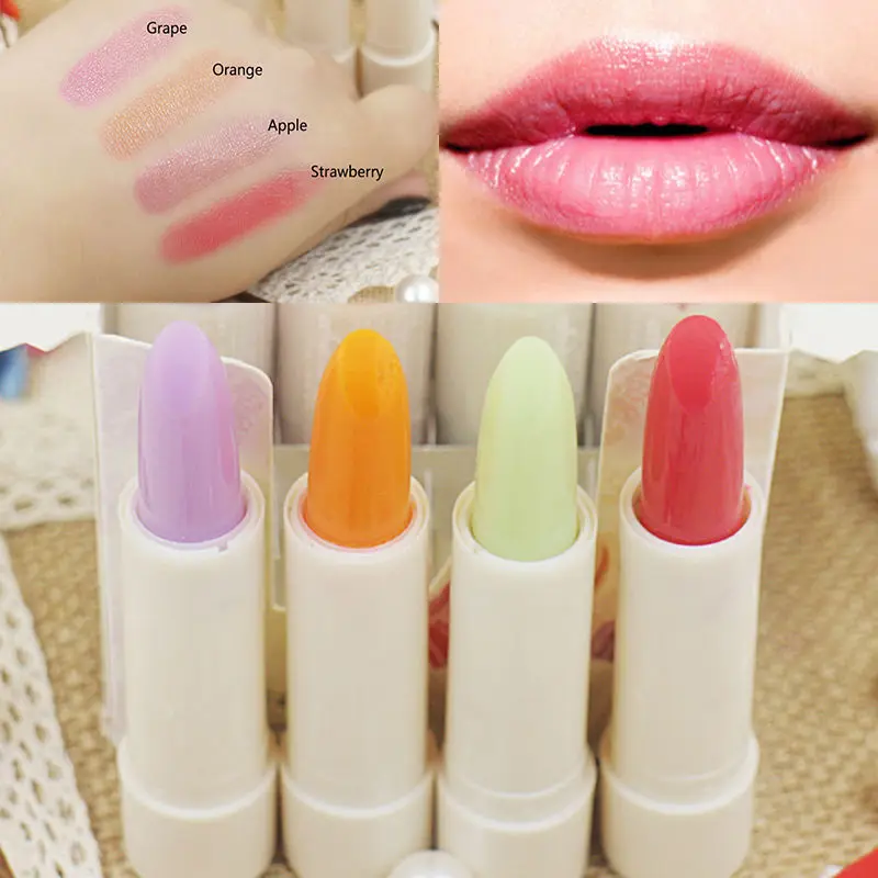 

Hot Magic Waterproof Change Color Red Lipstick Long Lasting Moisturing Lip Balm