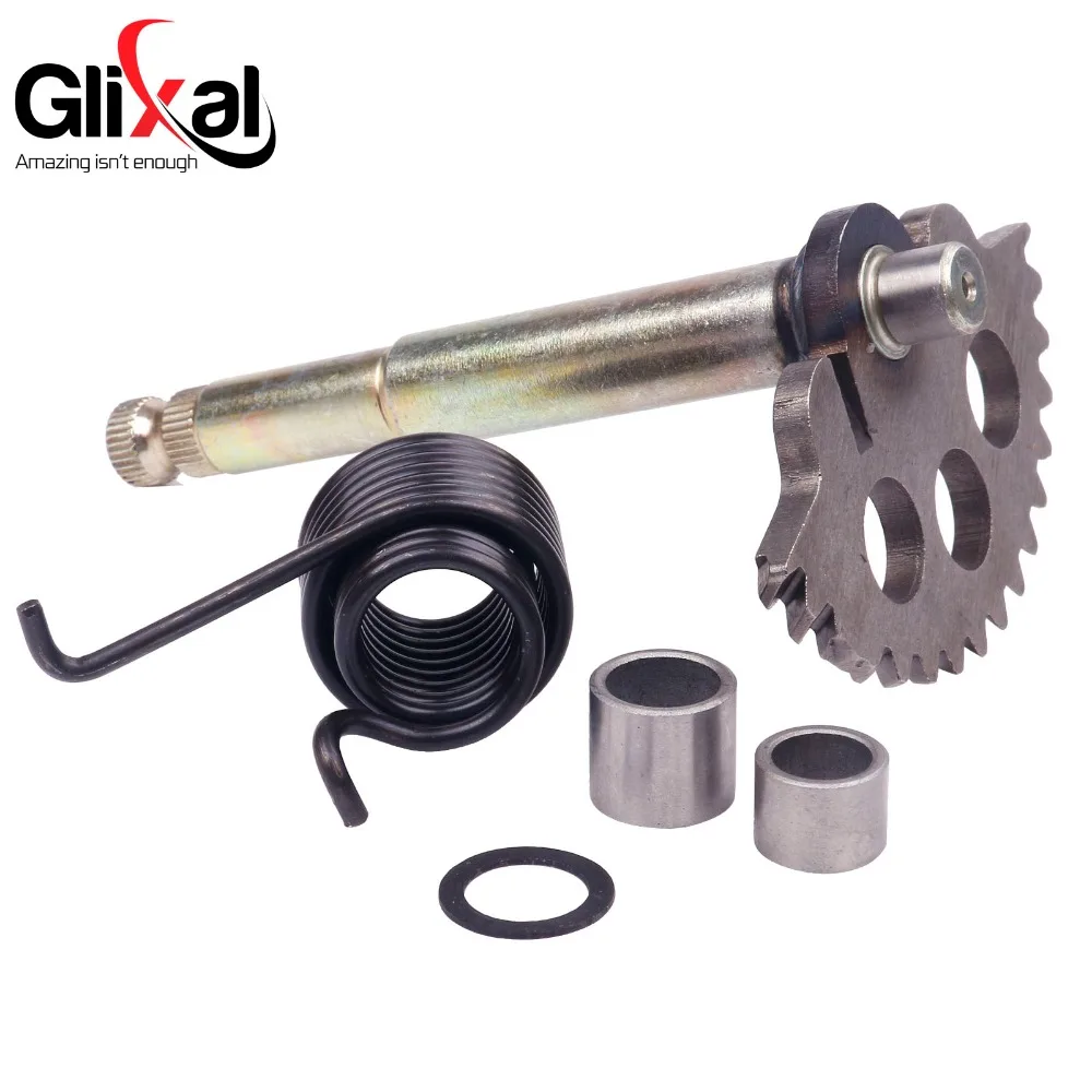

Glixal GY6 125cc 150cc Kick Start Shaft Spindle with Spring for 152QMI 157QMJ Moped Scooter ATV Go-Kart Engine