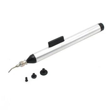 

Vacuum Sucking Pen IC SMD SMT Easy Pick Picker Tool With 3pcs Suction Header Set