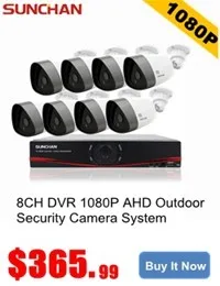 8CH DVR 1080P AHD Array Security Camera System