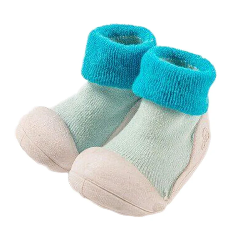 

KiDaDndy Toddler Shoes With Soft Bottom with Rubber Soles Baby Girl Boy Kids Non-Slip Floor Shoes YD496RLL