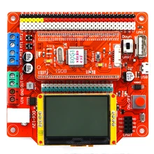 "Удар" доска+ 8051(STC89C52)+ 128X64 core 8051 экран интеллигентая(ый) Управление комплект
