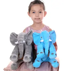 Подарок на день рождения для детей 28x33 см мультфильм спящий слон плюшевые игрушки животных подушки для детей