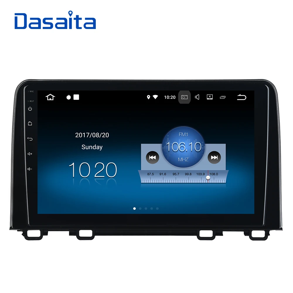 

Dasaita 9" Android 7.1 Car Radio GPS for Honda CRV 2018 Support Steering Wheel Control 1024*600