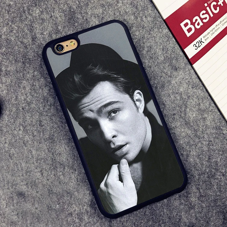Image Chuck Bass gossip girl  fashion phone cover case for iphone 4 4s 5 5s SE 5c 6 6s 7 6 plus 6s plus 7 plus #LP1343