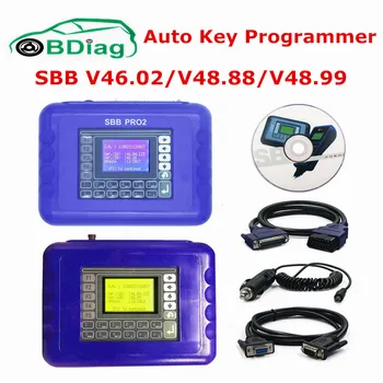 

2019 New Arrival SBB Pro2 V48.88 V48.99 Key Programmer Key Transponder Chip Cloner Update Of V46.02 SBB 48.88 48.99 Key Maker