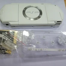 7 цветов сменный чехол Корпус для psp 1000 psp 1000 полный Чехол для psp консоли с кнопкой набор Белый Черный