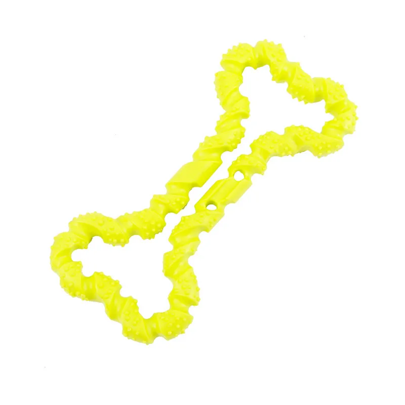 Dog Chew Toys Durable Bone Shape Dog Toys for Aggressive Tug Convex Design animal Outdoor summer Grassland garden AprT6 (1)