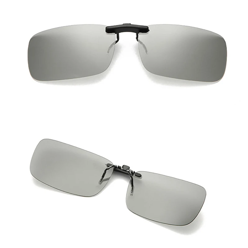 Фотохромные поляризационные солнцезащитные очки с клипсами UV400, поляризованные очки для рыбалки, поляризованные очки Rimelsss с клипсами для оптической оправы