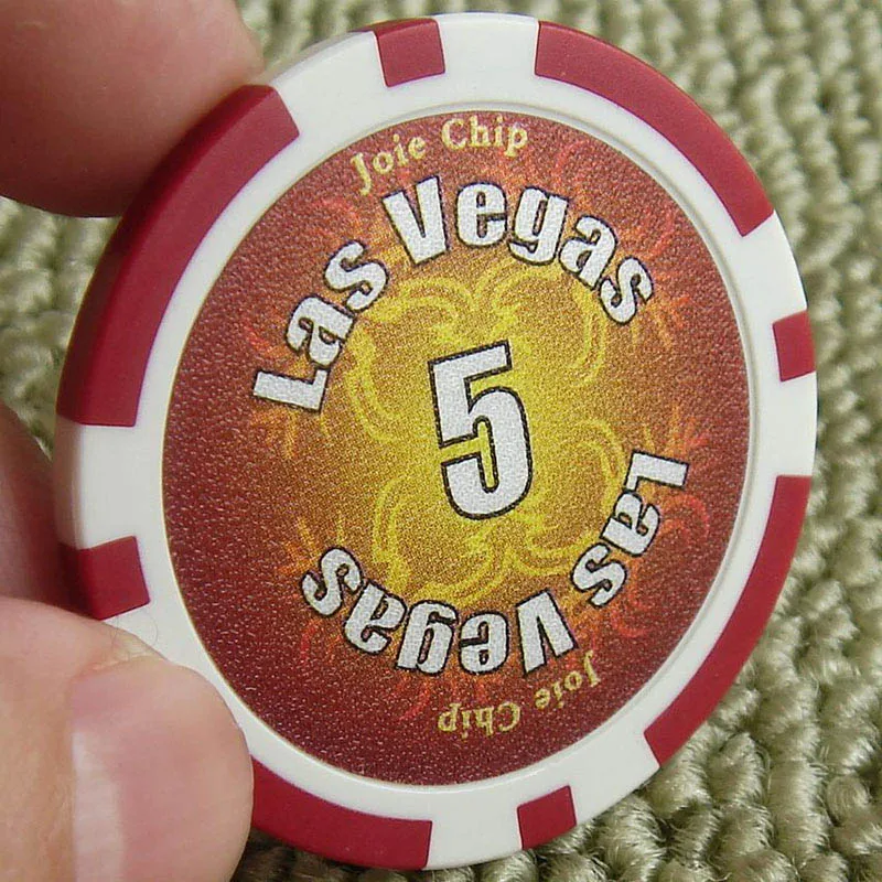 25 шт. в Лас-Вегасе покерные фишки ABS лист железная наклейка 12 г Вес Ffine мастерство Красочные 10 Деноминация казино jetton - Цвет: 25pcs 5