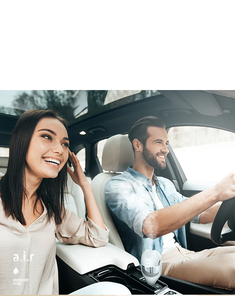 New Xiaomi Deerma Car Aroma Humidifier Mist Mini Portable Essential Oil Diffuser Aromatherapy Air Purifier for Car High quality (30)