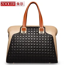 (NOTICIAS! todos los tres colores están disponibles.) ZOOLER MARCA Cuero Genuino bolso de Los Bolsos de las mujeres bolsos de Hombro DEL Estilo OL de las mujeres bolsa