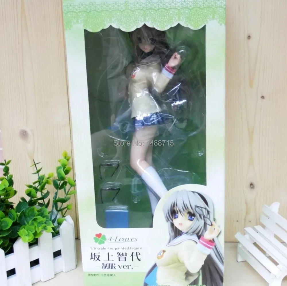 Популярная игра Sakagami Tomoyo CLANNAD 4 листья 1/6 Масштаб 10 дюймов экшн-Фигурки игрушки