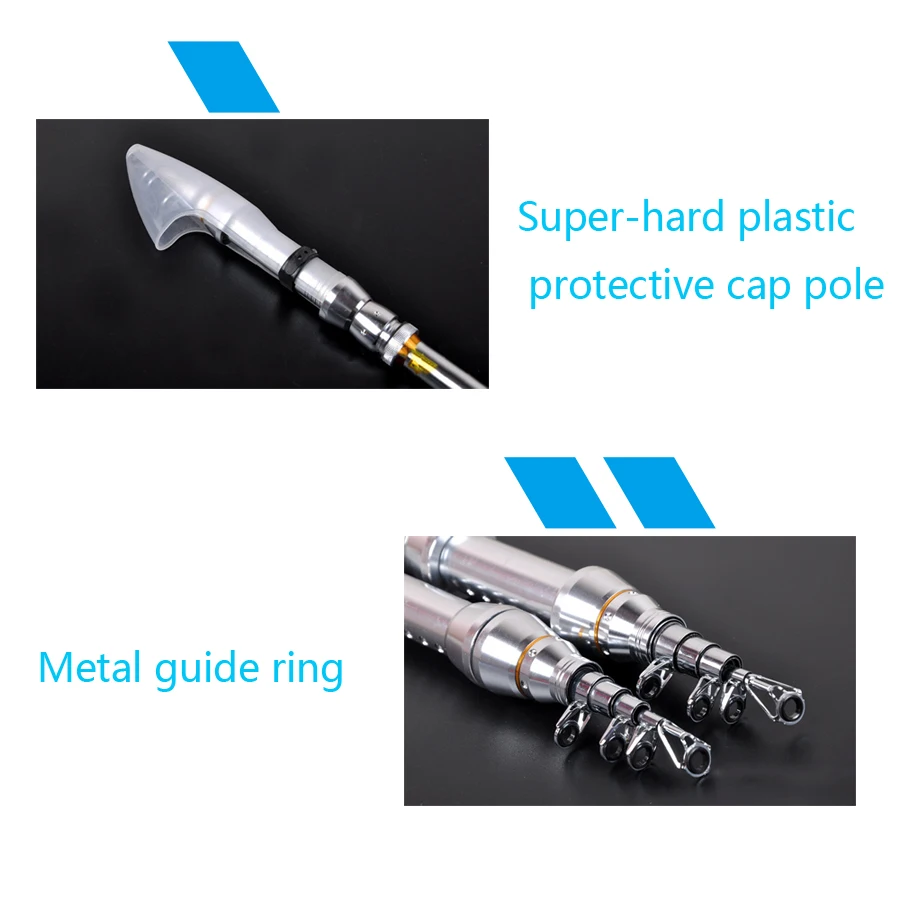 High Carbon Saltwater Telescopic Fishing Rod Superhard Ultra Light Rod Carbon 2