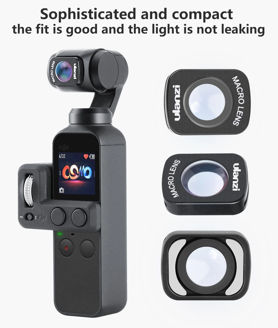 ulanzi macro lens for osmo pocket