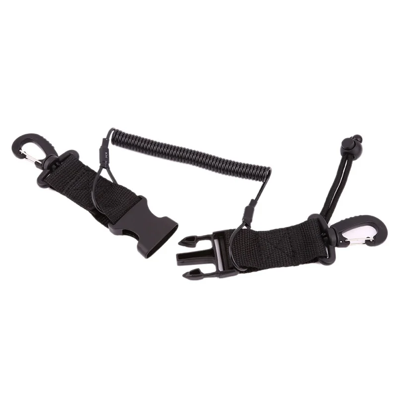 UNDERWATER DIVING CAMERA BELT STRAP ELASTIC ROPE QUICK RELEASE BUCKLE