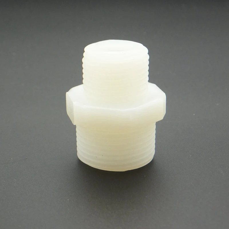 

3/4" BSP Male 1/2" BSP Male Thread Hex Nipple Union Threaded Fitting Connection RO Water For Reverse Osmosis Aquarium System