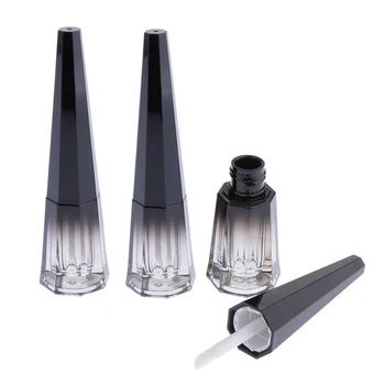 

3X 3ml Empty Lip Gloss Tubes Containers Mini Refillable Lip Balm Bottles