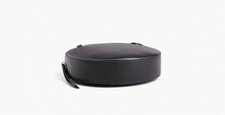 women's round bags leather circle box handbags messenger bag for lady causal shoulder bags portable bag (10)