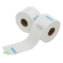 HHFF 5 x одноразовый эластичный бумажный воротник полоски Парикмахерская защита шеи