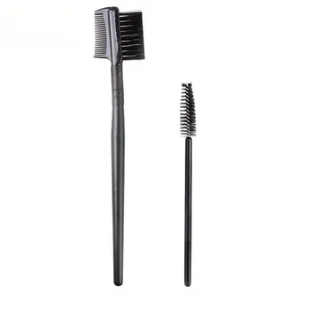 

2PCS Professional Eyelash Brush + Eyebrow Comb Makeup Tool Free Shipping