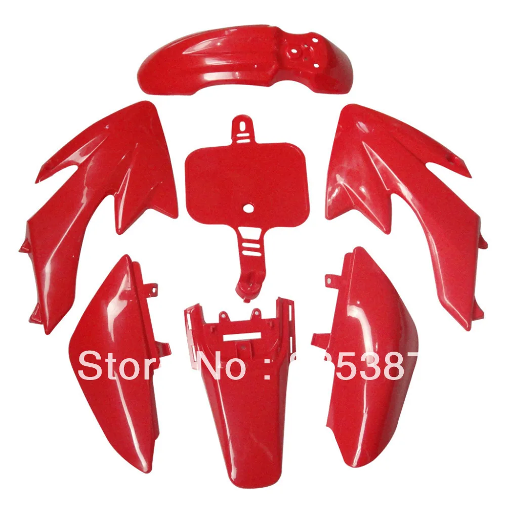 Пластиковое крыло для корпуса мотоцикла Honda 50 CRF50 CRF XR50 Baja Red|plastic fender|body plasticplastic