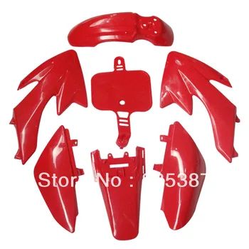 

Motorcycle Bike Body Plastic Fender For Honda 50 CRF50 CRF XR50 Baja Red