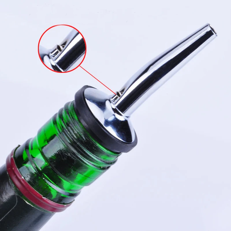 1 шт винные бутылки Pourer из нержавеющей стали серебряные пробки с резиновыми