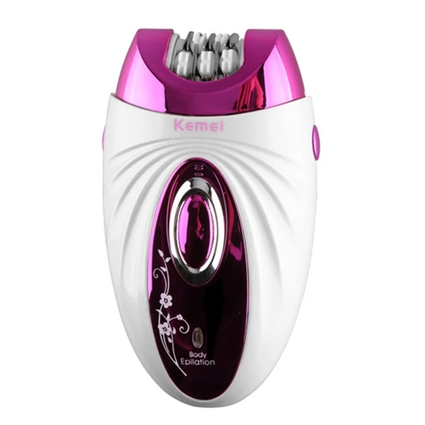 

Kemei KM-205 Professional 3 in 1 Women Epilator Set Multi-fuctional Rechargeable Eyebrows Trimmer Hair Removal Female Shaver
