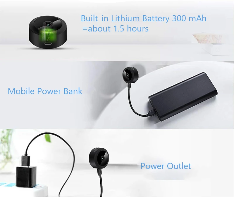 

A11 Wifi IP Portable Mini Camera Full HD 1080P Secret Camera IR Night Vision Micro Camera Motion Detection Camera