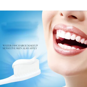 

New 2019 1pcs Double Ultra Soft Toothbrush Bamboo Charcoal Nano Brush Teeth Cleaning Oral Hygiene Dental Care New