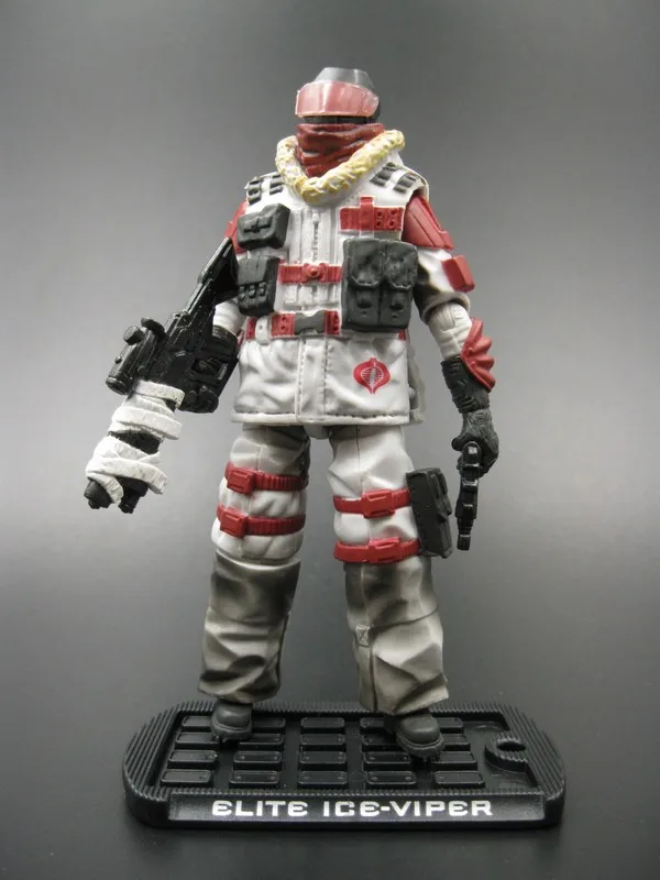 

3.75'' action figure G.I.Joe-Elite snow snake. Special forces Cancel version. Collection model toys