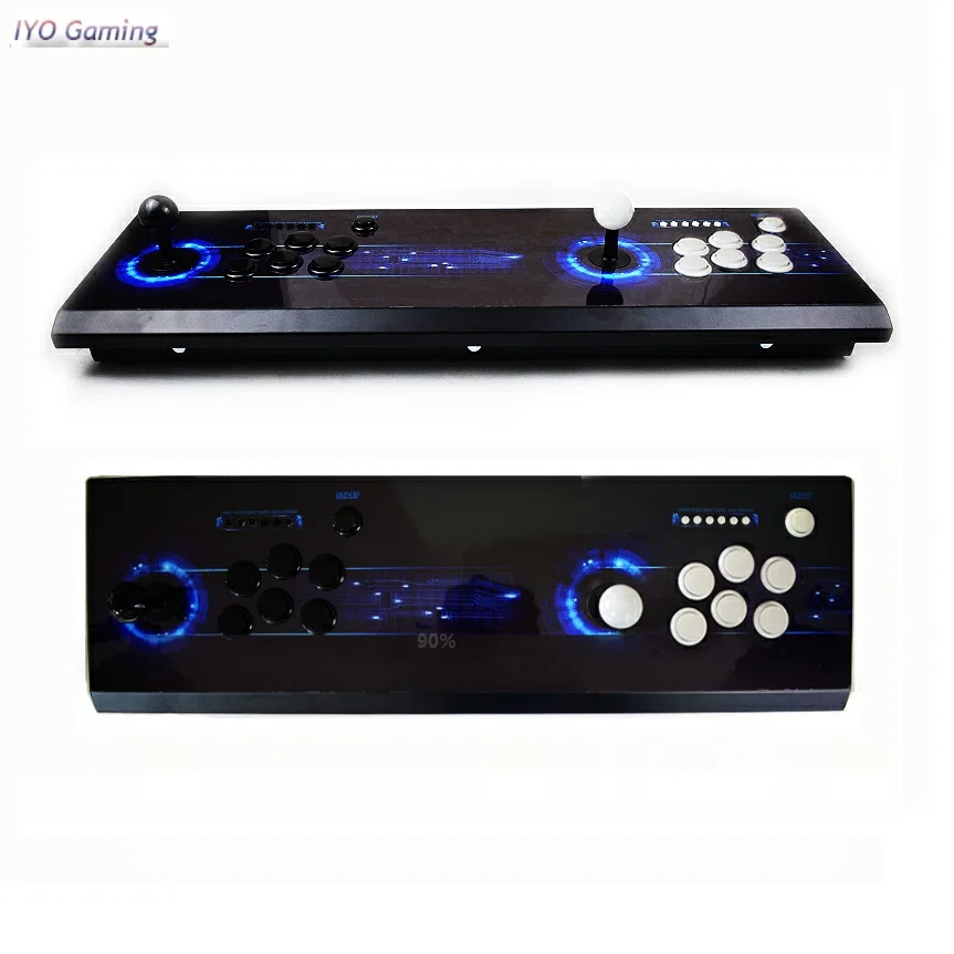 

IYO Pandora 9H 3288 Arcade Console 50*3D Games USB Joystick Arcade Buttons With Light 2 Players Control Retro Video Game Box