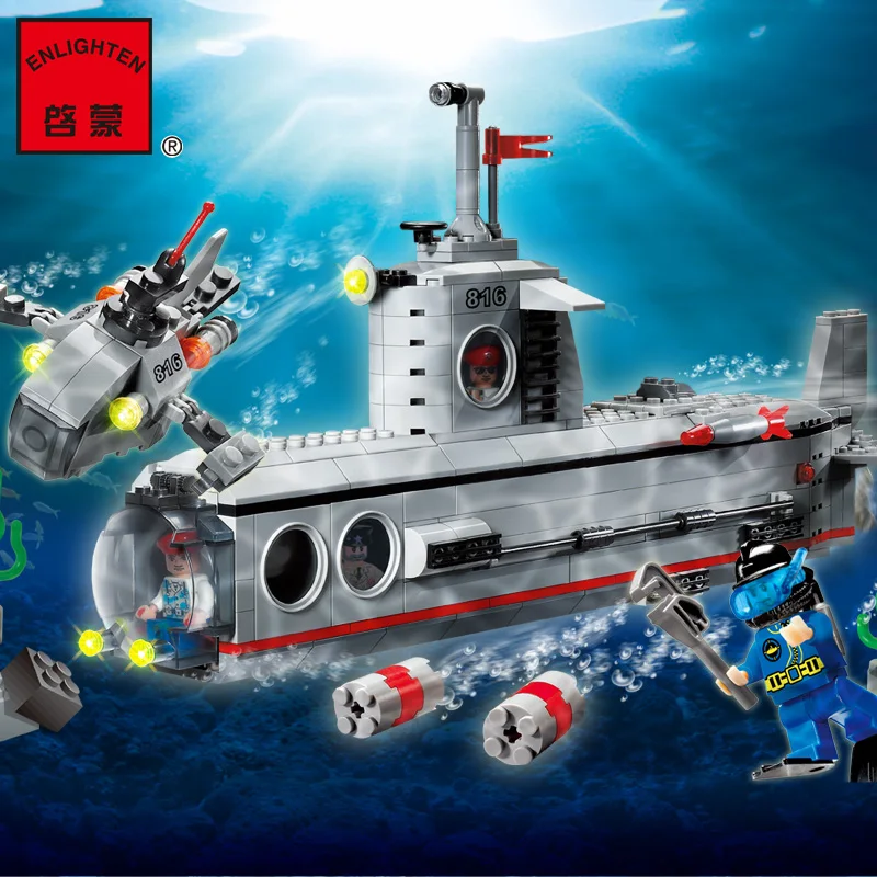 Building Block Set Kompatibel Mit Loge Neue Militär U Boot U