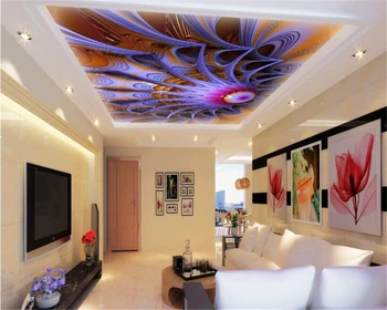 

beibehang Dream personality colorful spiral ceiling wallpaper custom classic personality background papel de parede 3d wallpaper