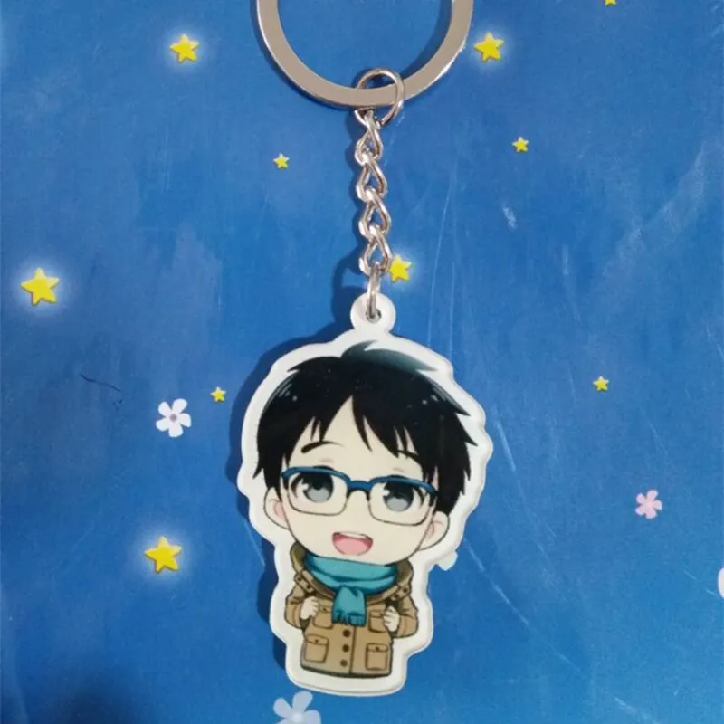 Новинка Лидер продаж аниме YURI! Брелок на льду Victor Nikiforov Yuri подвеска Katsuki брелок для
