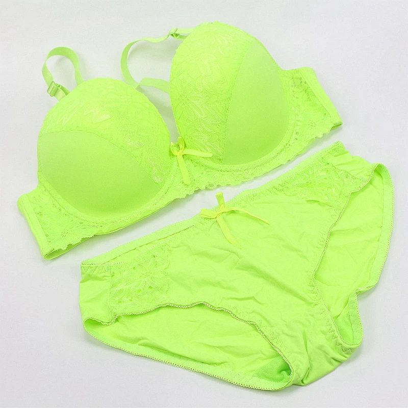 DaiNaFang Lady Lace Push Up Bra Sets 38/85 40/90 42/95 D DD E Cup Underwear Panties Womens Sexy Lingerie Female plus size bra and panty sets