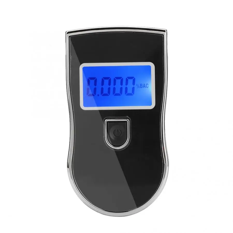 Горячая 4,5 V AT-818 Портативный ЖК-экран с подсветкой Тестер дыхания спирта анализатор дыхания с 30 мундштук