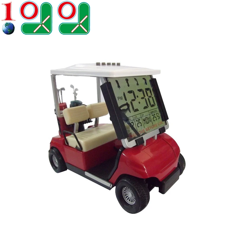 10L0L.LCD display Mini Golf Cart clock Race souvenir novelty golf gifts