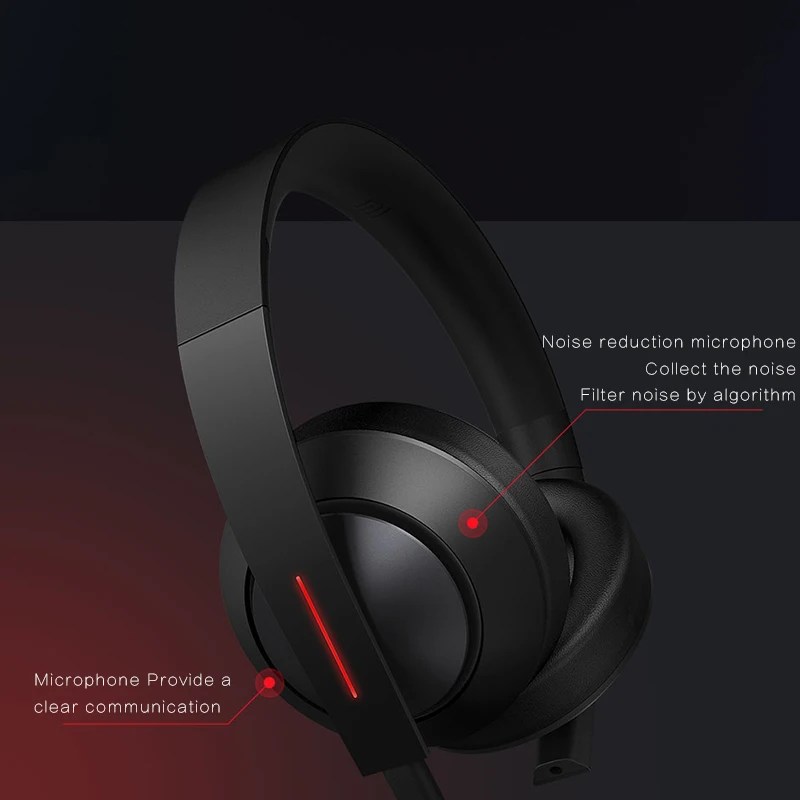 Xiaomi mi YXEJ01JY 3 5 мм Игровые наушники Ga ng гарнитура с USB crophone для ПК ps4 ноутбук